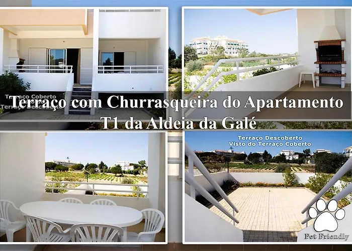 Os Apartamentos A Ramos na Praia da Galé Estão inserido em Condomínio com PISCINA, Fica apenas a 350 Metros da Praia da Galé - Apartamentos com Ar Condicionado tanto nos Quartos como na Sala, Smart TV com Prime Vídeo e Cozinha Completa Albufeira, Por